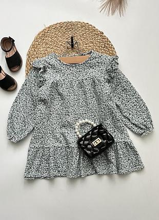 Сукня квітковий принт zara на 4-5 років