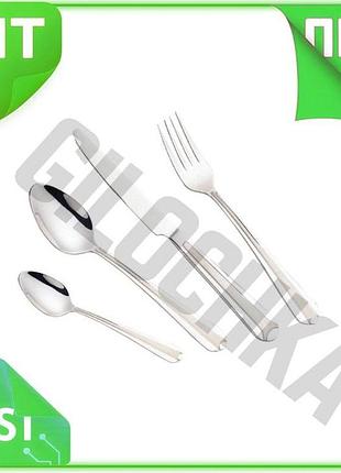 Ve столовый набор maestro 24 new version предмета из нержавеющей стали для сервировки стола столовые п n6w_ver