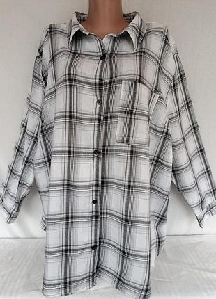 Отличная удобная и современная рубашка большого размера