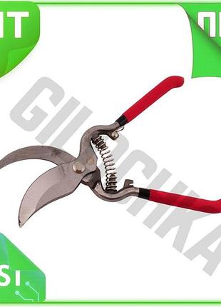 Ve секатор intertool 250 мм new version садовый для обрезки веток и кустарников секатор с прорезиненны n6w_ver