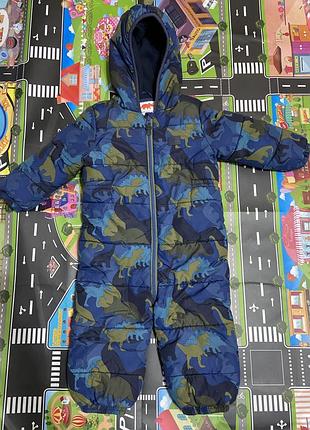 Зимовий комбінезон на хлопчика від next