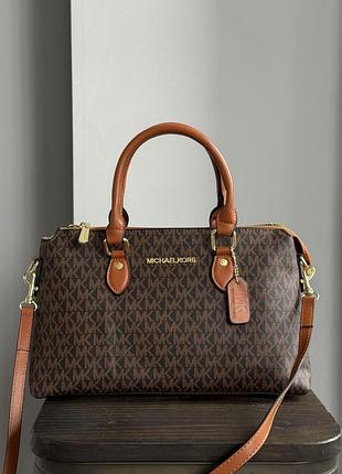 Сумка michael kors crossbody коричневый