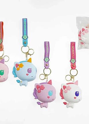 Кошелек c 68956 (600) с застежкой-молнией, удобный ремешок, размер 8х3х6.5 см, в упаковке, цветовой