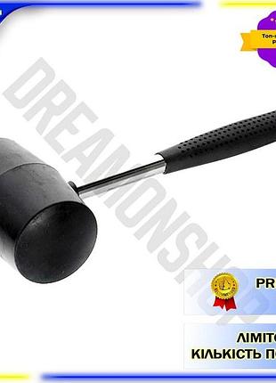 Dm киянка гумова сила специфікація 2.2 450г чорна для укладання плитки та бляшанок молоток з фіберглас spe|lz