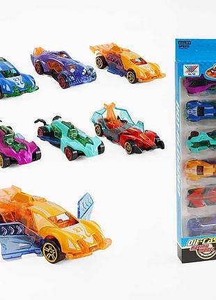 Металопластиковий комплект моделей k 101 a44 (288/2) з 6 рухомими авто