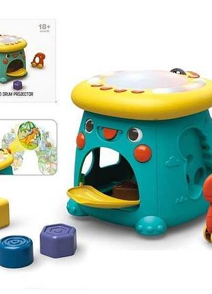 Розважальний музичний куб 01551 із світловими ефектами та мелодіями