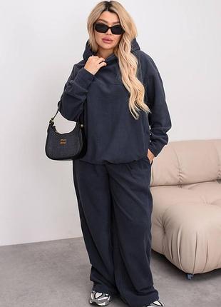 Женский флисовый костюм.теплий спортивний костюм