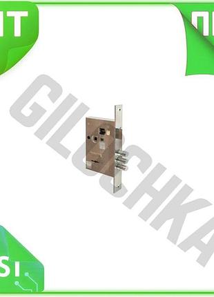 Ve врезной замок fzb сувальдный new version хромированный для входных и межкомнатных дверей безопасный n6w_ver