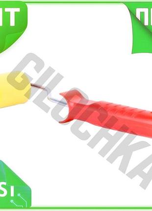 Ve прижимной валик intertool 40 new version мм для поклейки обоев и удаления пузырьков воздуха валик д n6w_ver