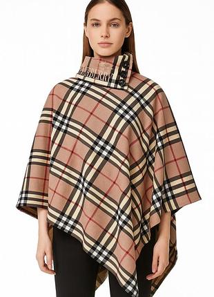 Пончо тепле burberry