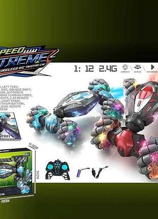 Игровой автомобиль yj 097-1 a с аккумулятором и вращением на 360°