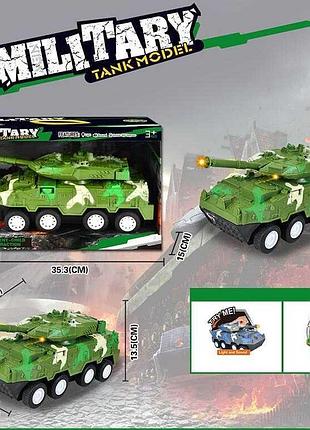 Модель бойової машини 383-25 a1 з інерційним ходом, звуковими ефектами та світлодіодним підсвічуванням у комплекті