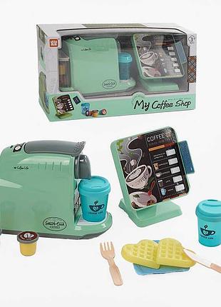 Детский набор кофейня ld 6610 a штрих = 00231 (24/2) с функциями звука, подсветкой и водным эффектом