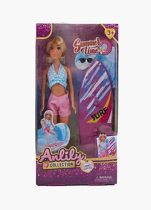 Игровая кукла 616162 (36) с комплектом одежды и аксессуаров, высотой 30 см