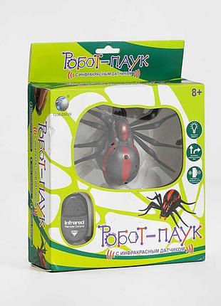 Интерактивный детский робот паук с подсветкой глаз 9915 (72/2) на батарейках