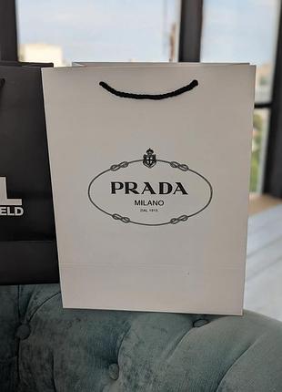 Пакет маленький маленький prada