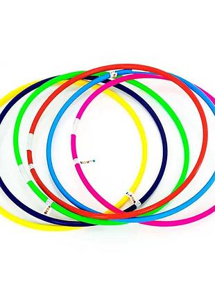 Детский цветной обруч 0179 (1) d круга 95см, d трубы 2.7см