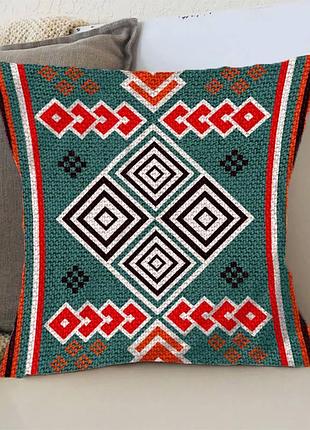 Подушка 3d виткані історії 2823_d 13063 35х35 см