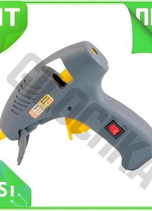 Ve пістолет клейовий mastertool 70 new version вт 7,2 мм для склеювання паперу пластику дерева та мета n6w_ver