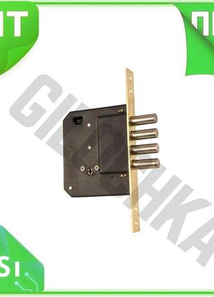 Ve врізний замок fzb із new version золотим покриттям для дерев'яних дверей сувальдний міжкімнатний за n6w_ver