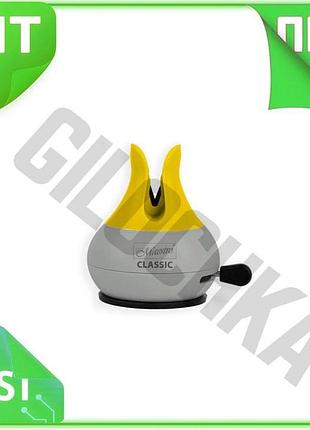 Ve точилка для ножей maestro new version резиновая ручка для кухонных ножей безопасная и удобная точил n6w_ver