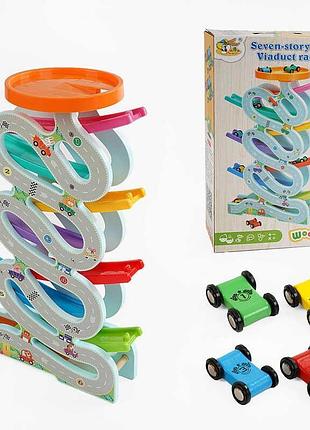 Интерактивный набор с 8 уровнями и 8 автомобилями с 65823