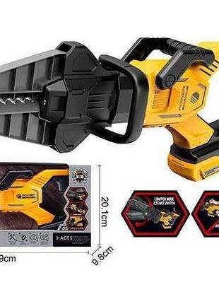 Детские ножницы t 020 (24/2) с батарейным питанием и интерактивным дизайном в коробке