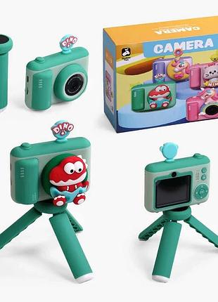 Фотоаппарат c 66252 (60) со штативом и инструкцией, фронтальная камера, звук, фото, видео, 3 игры, разъем для