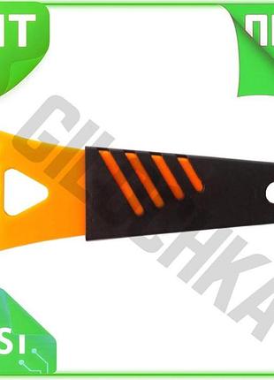 Ve скребок для стекла mastertool new version 75 мм пластиковый очиститель для окон и зеркал уборочный n6w_ver