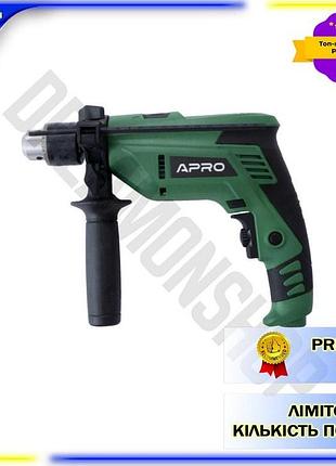 Dm ударний дриль apro специфікація 2.2 уд 850 з ключовим патроном для свердління та ударних робіт елек spe|lz