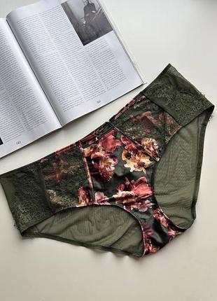 1052 жіночі сексуальні трусики сліпи з мереживом сіточка