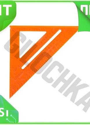 Ve угольник плотника mastertool 180 new version мм пластиковый для разметки углов и линий кутник для п n6w_ver