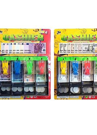 Экономический набор для обучения 929-066 (240/2) с купюрами и монетами на листе