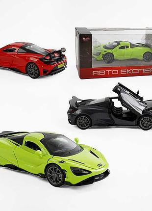 Металлическая детская машина tx 93680 (48/2) с функцией открывания дверей и капота, 3 цвета