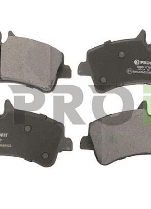 Колодки тормозные дисковые задн vw crafter 30-35 автобус (2e_) 2.5 2006.04-2016.12 pr 5000-1779