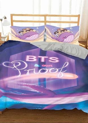 Постельное белье из плюш-велюра bts our proof 2977 13516 215х150 см