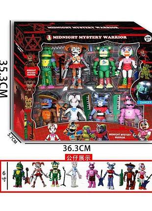 Коллекция мультперсонажей 31742 (36) 8 детализированных фигурок с подсветкой и дополнительными элементами в