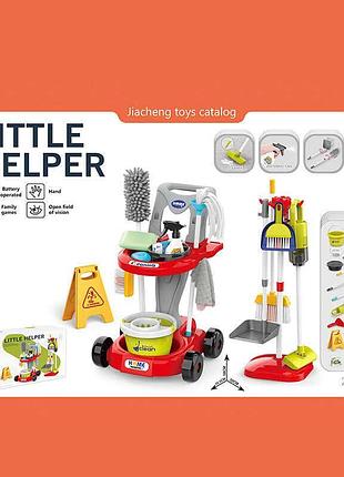 Комплект детских инструментов для уборки 667-67 (8) в коробке