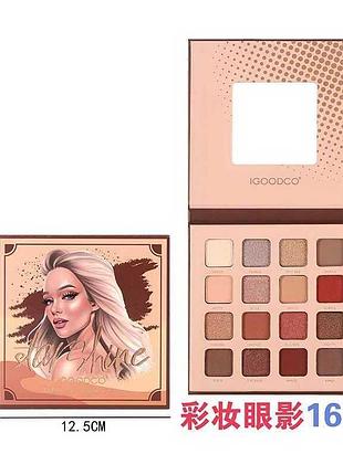 Набор косметических средств ig 3109 a (288) с 16 разнообразными оттенками в коробке