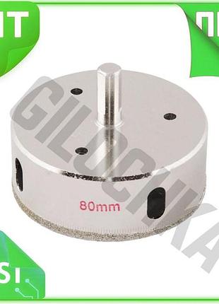 Ve сверло трубчатое по стеклу new version и керамике granite 80 мм алмазное сверло для плитки и стекла n6w_ver