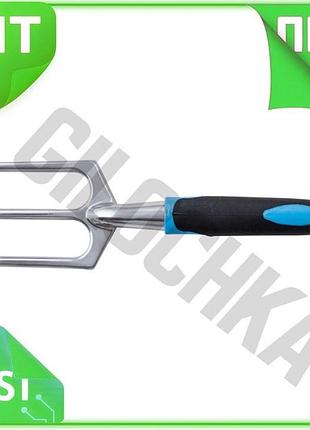 Ve вилка посадкова mastertool алюмінієва new version 275х75 мм для саду багнетична для обробки ґрунту n6w_ver
