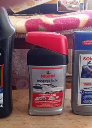 Sonax nigrin reinigungs-politur polish&wax color.extreme ma*fra