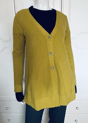 Кардиган гірчичного кольору