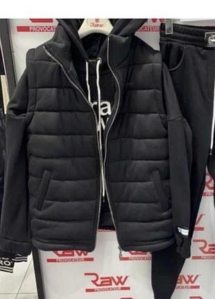 Raw женская теплая жилетка l