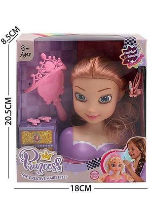 Манекен lk 1714 b (96/2) с аксессуарами для причесок в коробке