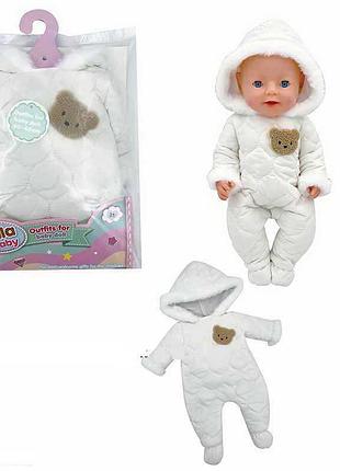Одежда blc 242 n для пупсов 40-45 см, теплый костюм для кукол