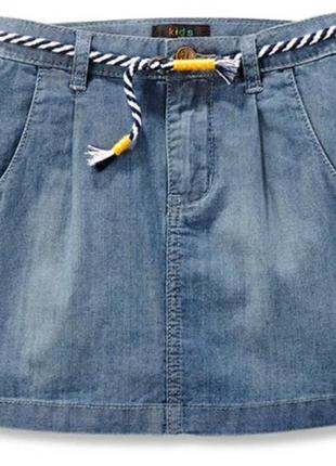 Брендовая джинсовая юбка1 фото
