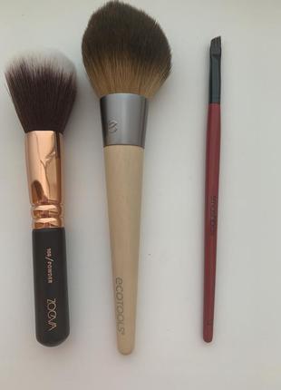 Кисти для макияжа zoeva, ecotools, smashbox