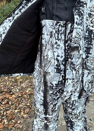 Костюм зимовий до -30 для рибалки та активного відпочинку білий 48-50