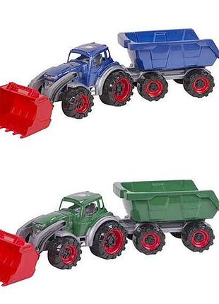 Дитячий транспорт texas навантажувач з причепом 315 (14) 2 кольори, orion